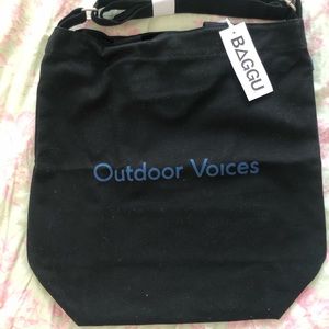 Outdoor voices baggu bag